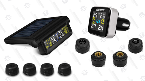 Yokaro Solar Tire Pressure Monitoring System | $57 | Amazon | Promo code QOXLQDVYYokaro DC Tire Pressure Monitoring System | $59 | Amazon | Promo code N4YU8MVB